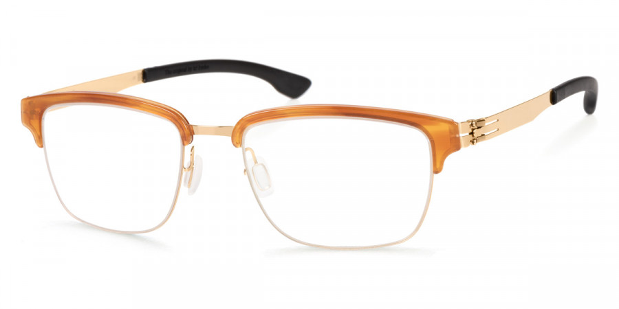 Ic! Berlin Ricky Y. Rosé-Gold-Amur Eyeglasses Side View