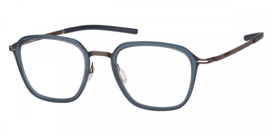 Ic! Berlin Rio Graphite/Blue Waters Eyeglasses Side View