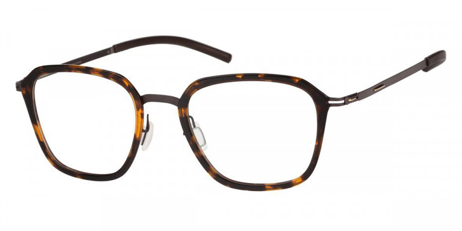 Ic! Berlin Rio Teak/Magma Eyeglasses Side View