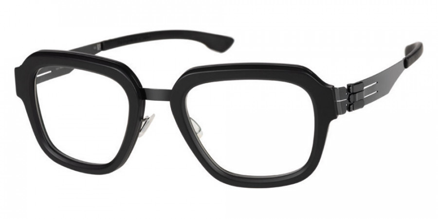 Ic! Berlin Roger Gun-Metal-Black-Matt Eyeglasses Side View