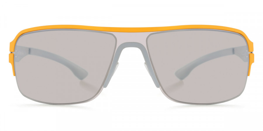 Ic! Berlin Runway Pearl-Yellow-Gray Sunglasses Front View