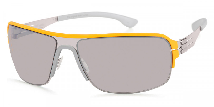 Ic! Berlin Runway Pearl-Yellow-Gray Sunglasses Side View