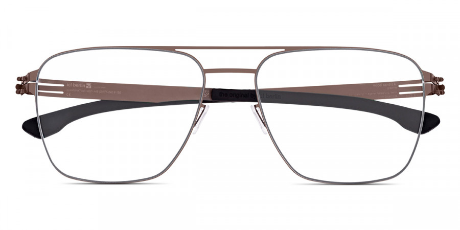 Ic! Berlin Sandro K. Graphite Eyeglasses Front View