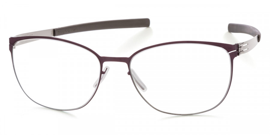 Ic! Berlin Sandy G. Bordeaux Eyeglasses Side View