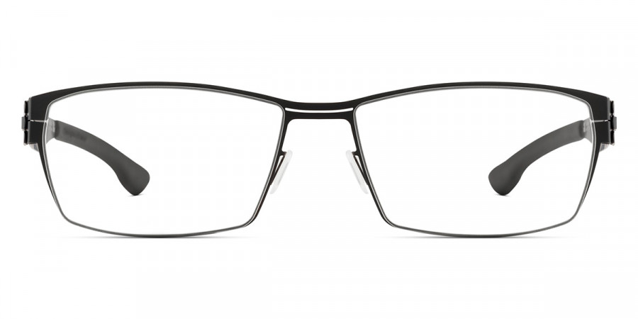 Ic! Berlin Sanetsch 2.0 Black Eyeglasses Front View