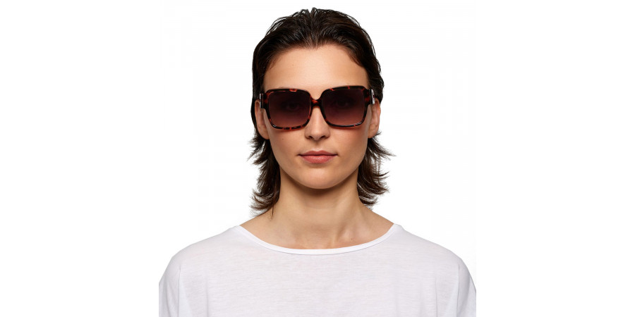 Ic! Berlin Sara EcoBlush Sunglasses On Female Model