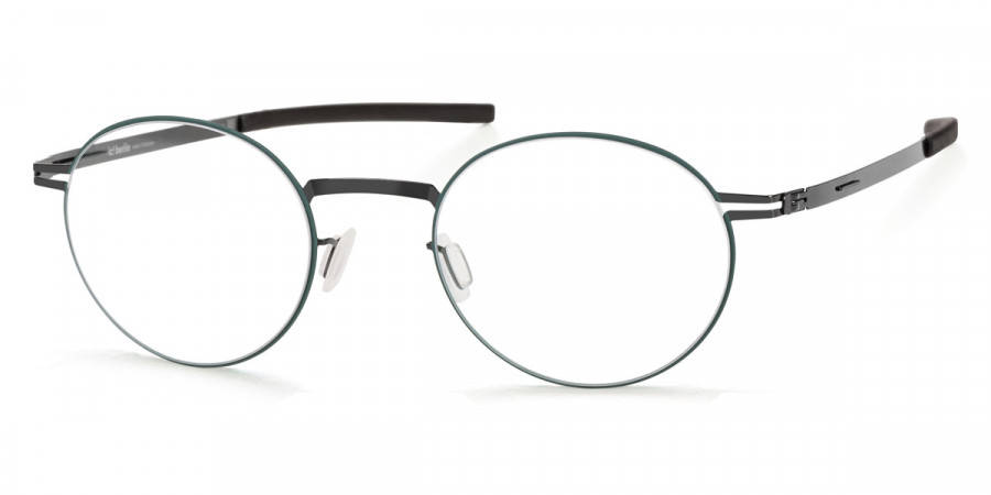 Ic! Berlin Sarma Spruce Gun Circle Eyeglasses Side View