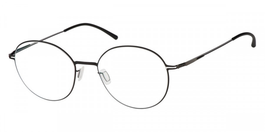 Ic! Berlin Sia Black Eyeglasses Side View