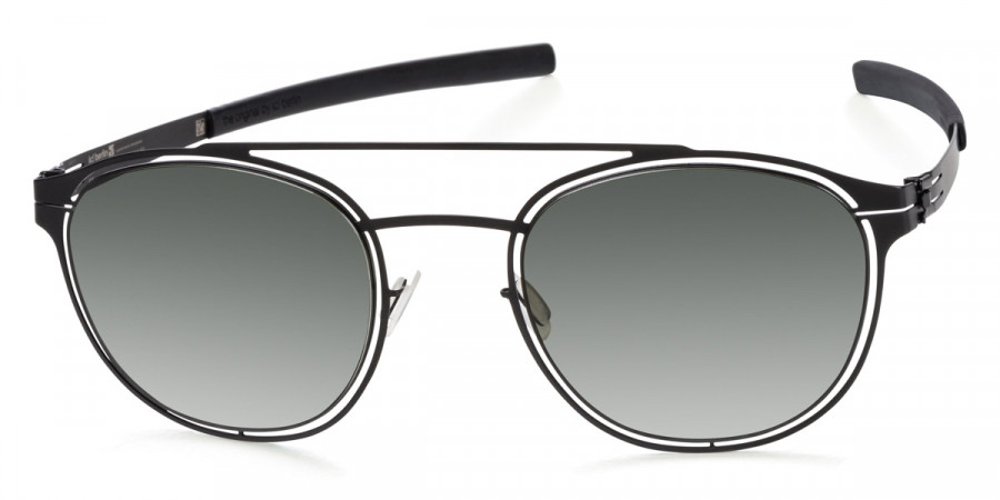 Ic! Berlin Simplicity Black Sunglasses Side View