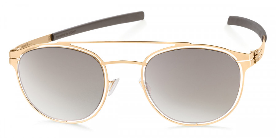 Ic! Berlin Simplicity Rosé-Gold Sunglasses Side View