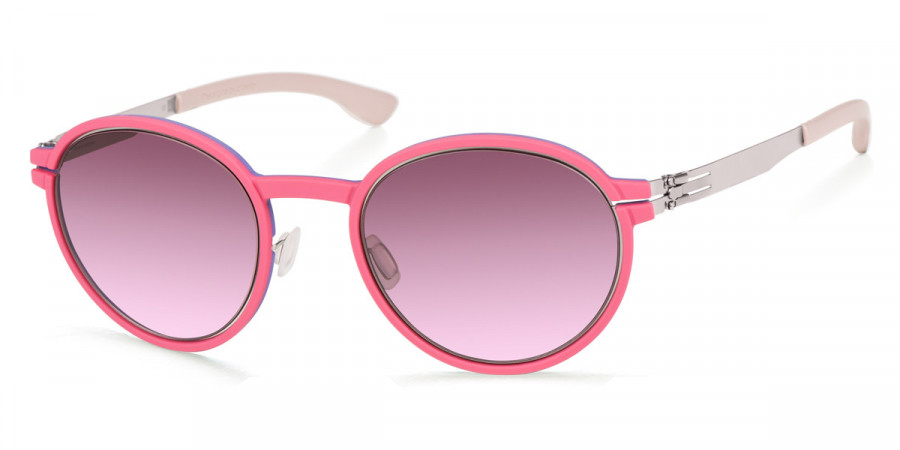 Ic! Berlin Skyway Pearl-Pink-Amethyst Sunglasses Side View