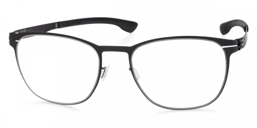 Ic! Berlin Stefan K. Black Eyeglasses Side View