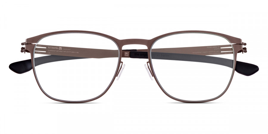 Ic! Berlin Stefan K. Graphite Eyeglasses Front View