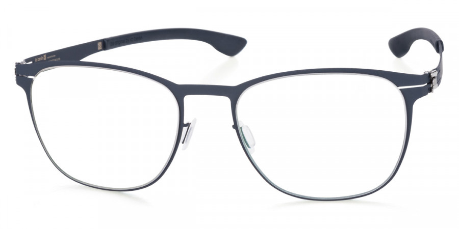 Ic! Berlin Stefan K. Marine Blue Eyeglasses Side View