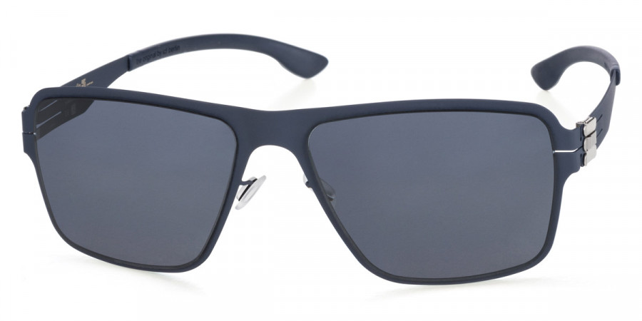 Ic! Berlin Steve B. Marine Blue Sunglasses Side View