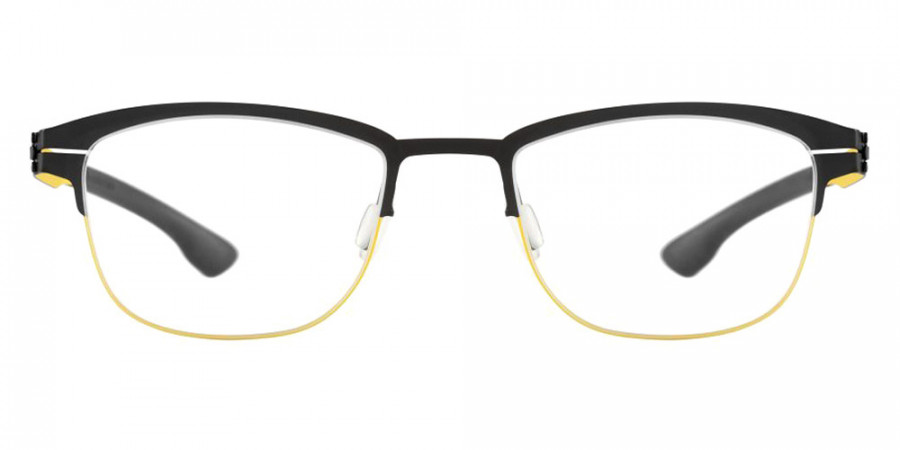 Ic! Berlin Sulley Acid Yellow Black Valley Eyeglasses Front View