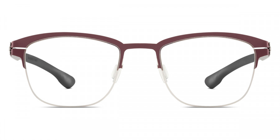 Ic! Berlin Sulley Bordeaux Pearl Pop Eyeglasses Front View