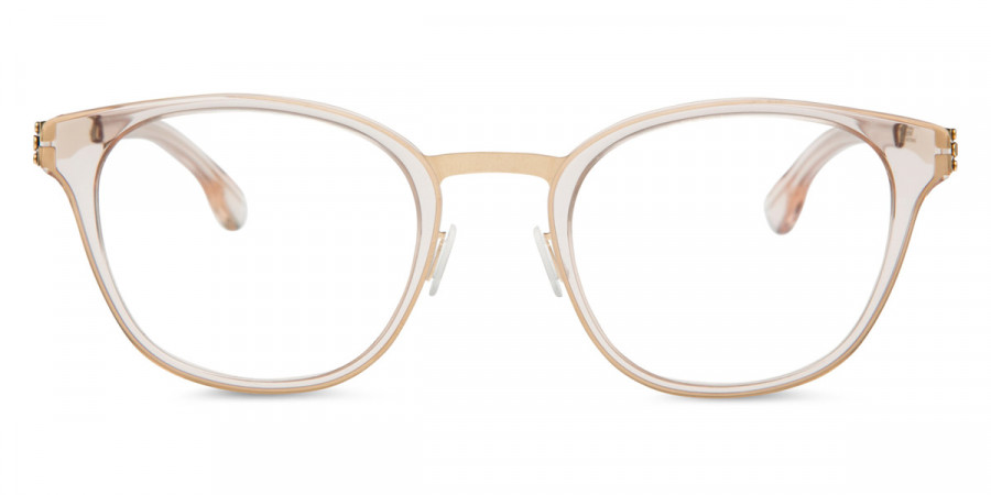 Ic! Berlin Susan W. Rosé-Gold-Ice-Tea Eyeglasses Front View