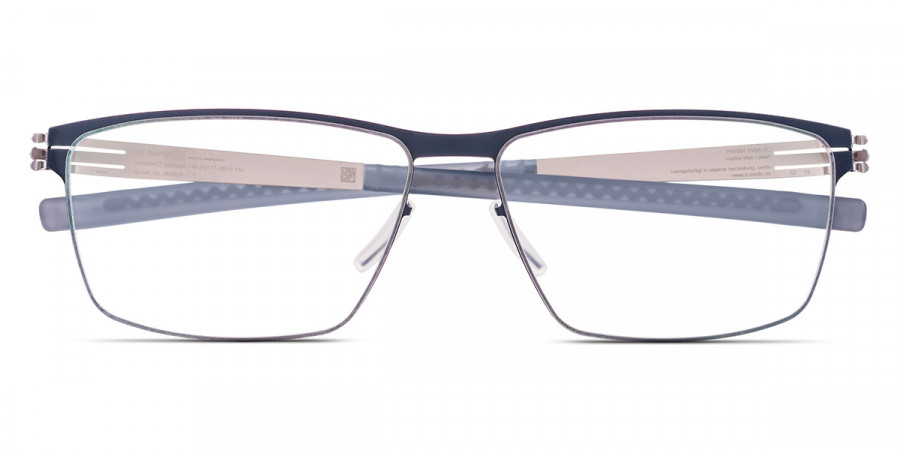 Ic! Berlin Sven H. Marine Blue Eyeglasses Front View