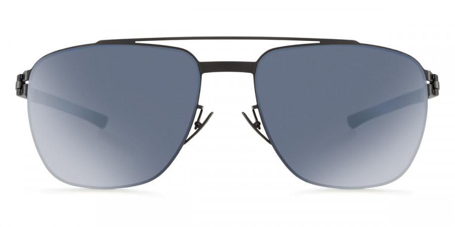 Ic! Berlin T 111 TT-Black Sunglasses Front View