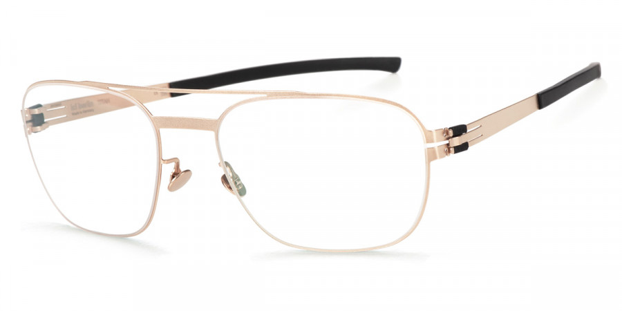 Ic! Berlin T 118 Champagne Eyeglasses Side View