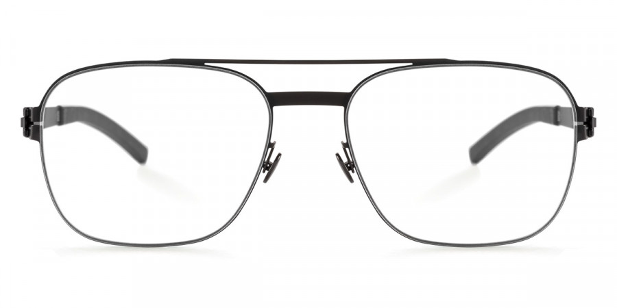 Ic! Berlin T 118 TT-Black Eyeglasses Front View