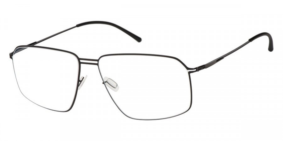 Ic! Berlin Teo Black Eyeglasses Side View