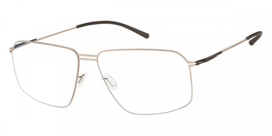 Ic! Berlin Teo Bronze Eyeglasses Side View