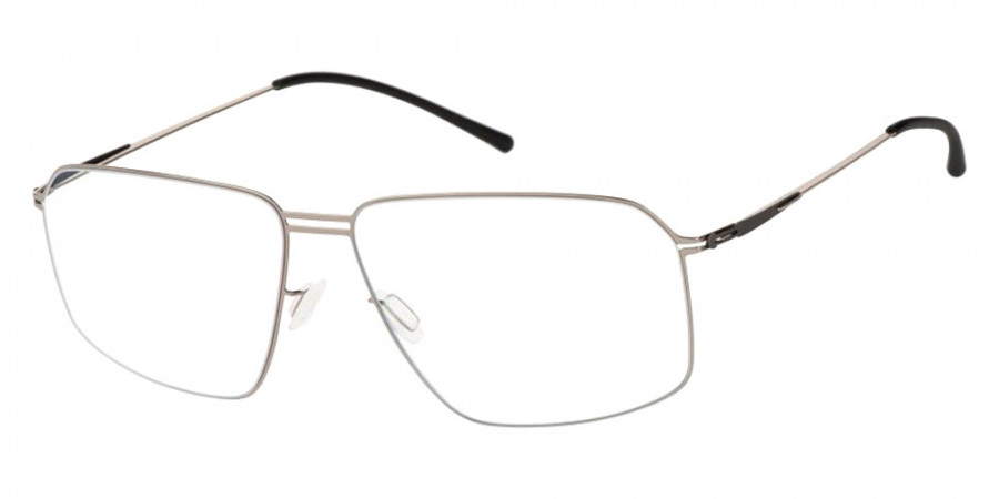 Ic! Berlin Teo Shiny Graphite Eyeglasses Side View