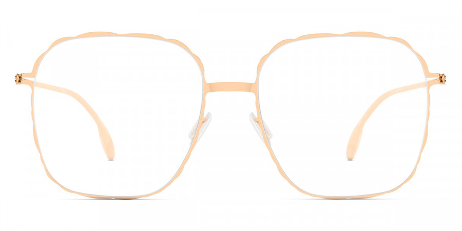 Ic! Berlin Teresa Rose Gold Eyeglasses Front View