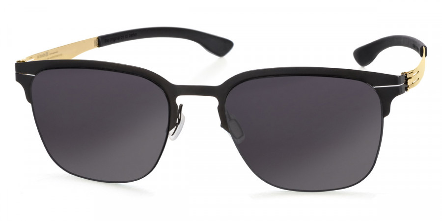 Ic! Berlin The Antihero Black Sunglasses Side View