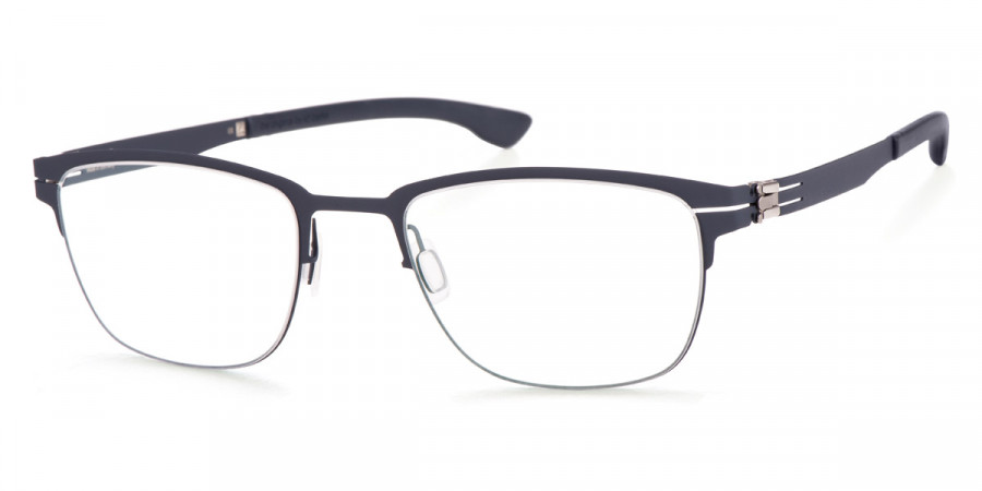 Ic! Berlin The Lone Wolf SE Marine Blue Eyeglasses Side View