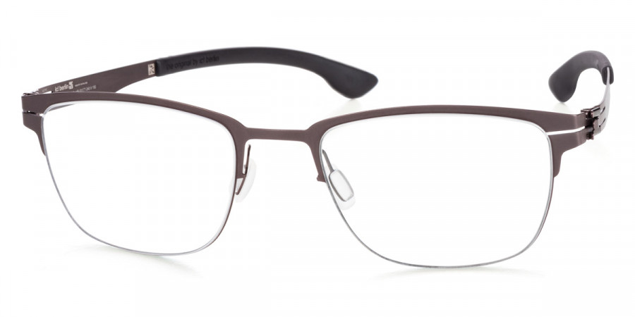 Ic! Berlin The Lone Wolf Teak Eyeglasses Side View