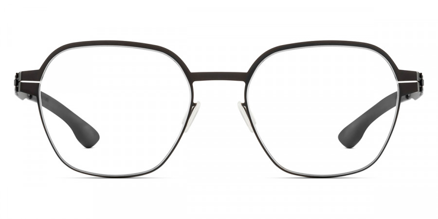 Ic! Berlin Theda Black Eyeglasses Front View