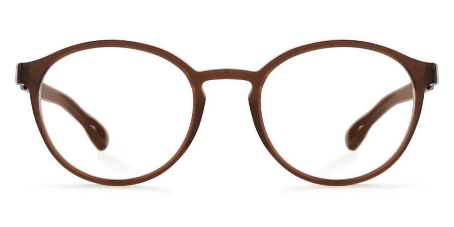 Ic! Berlin Theorem Mahagony Eyeglasses Front View