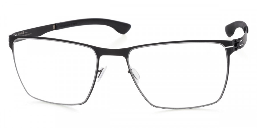 Ic! Berlin Thomas A. Black Eyeglasses Side View