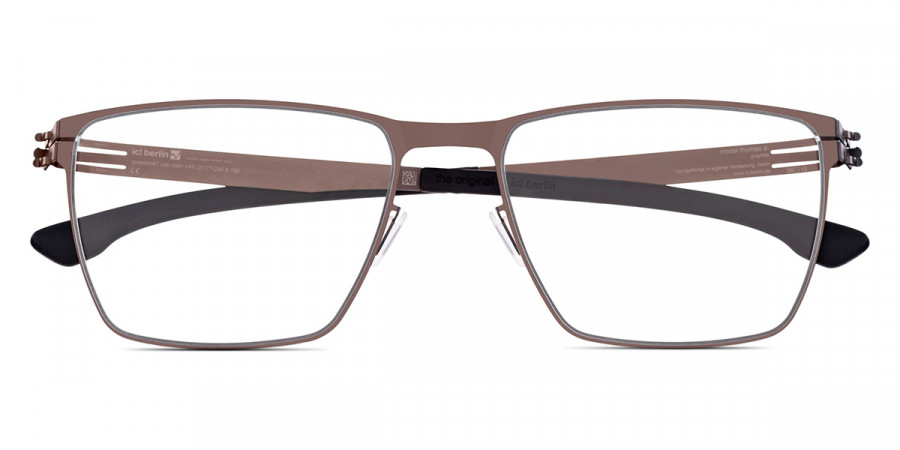 Ic! Berlin Thomas A. Graphite Eyeglasses Front View