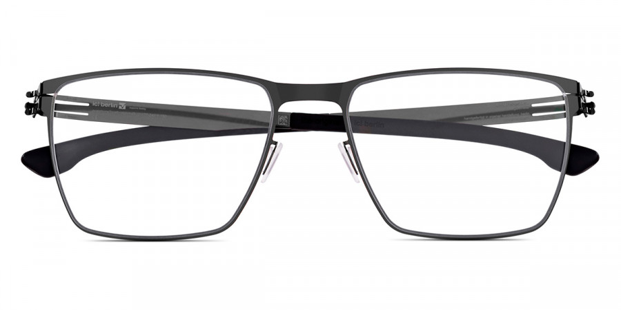 Ic! Berlin Thomas A. Gunmetal Eyeglasses Front View