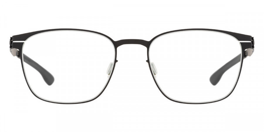 Ic! Berlin Tilmann Black Eyeglasses Front View