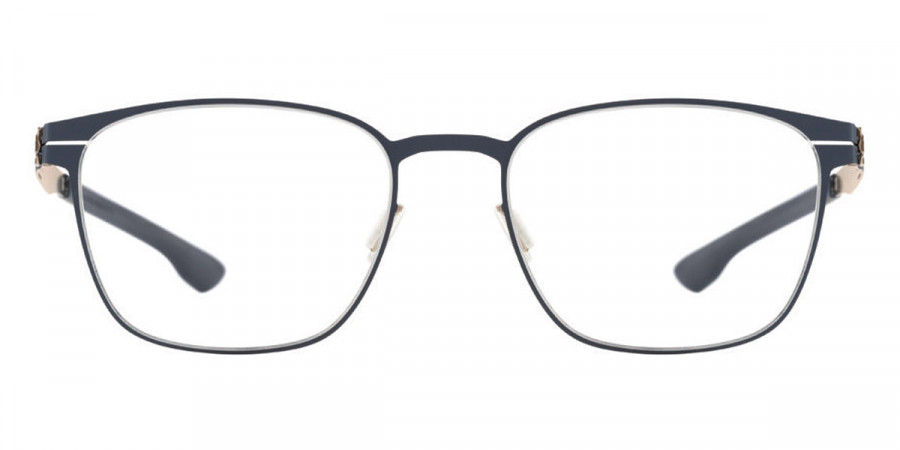 Ic! Berlin Tilmann Marine Blue-Bronze Eyeglasses Front View