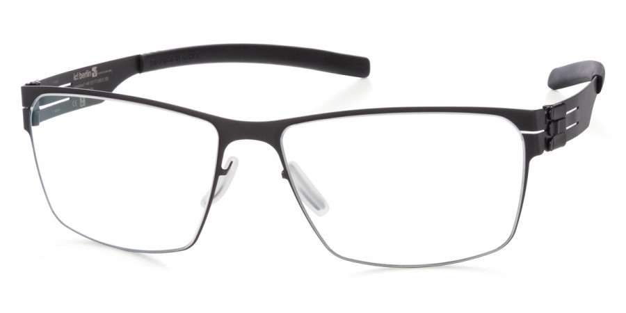 Ic! Berlin Torsten S. Black Eyeglasses Side View