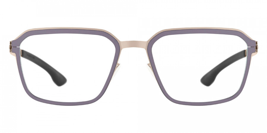 Ic! Berlin Tungsten Bronze Aubergine Eyeglasses Front View