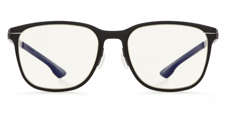 Ic! Berlin Vitan V. Black Eyeglasses Front View