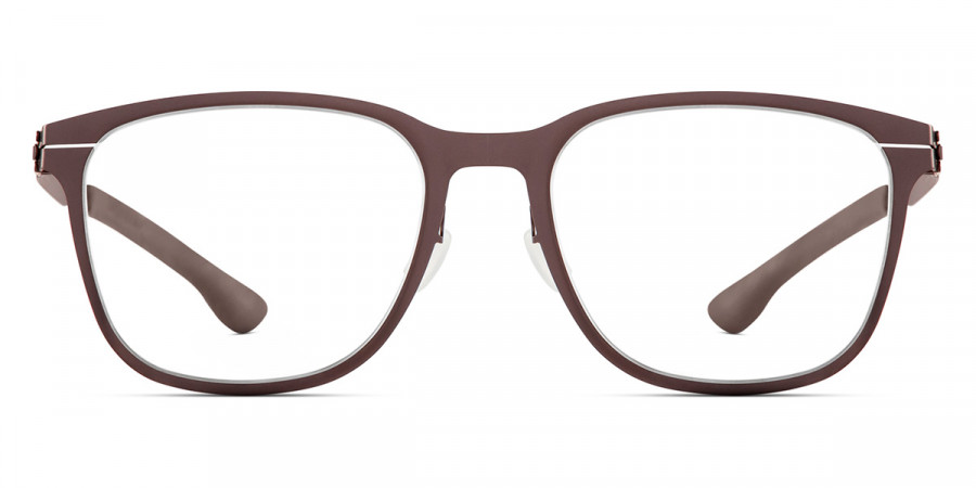 Ic! Berlin Vitan V. Teak Eyeglasses Front View