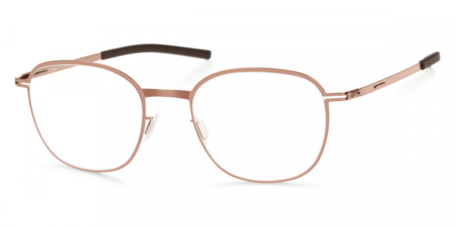 Ic! Berlin Vorias Shiny Copper Eyeglasses Side View