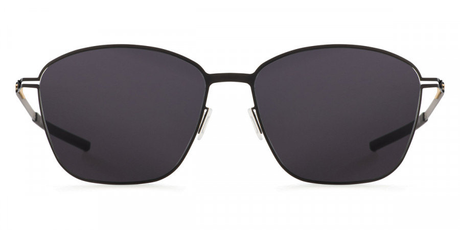 Ic! Berlin Warm Braw Black Sunglasses Front View