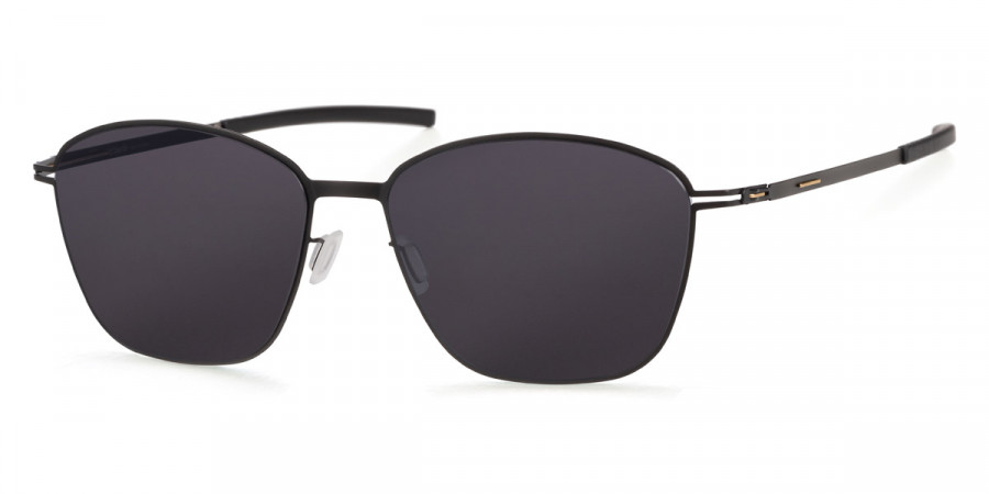 Ic! Berlin Warm Braw Black Sunglasses Side View