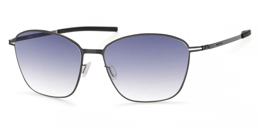 Ic! Berlin Warm Braw Gunmetal Sunglasses Side View