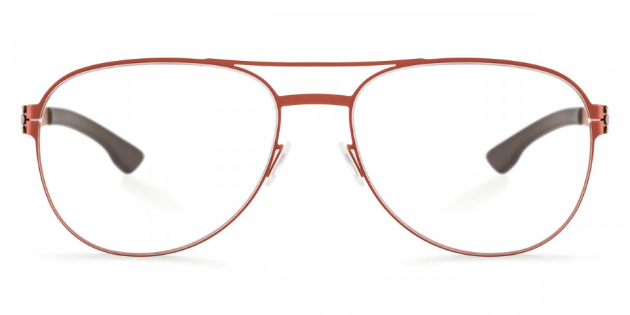 Ic! Berlin Wolfener Copper Clay Eyeglasses Front View