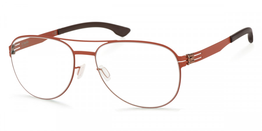 Ic! Berlin Wolfener Copper Clay Eyeglasses Side View